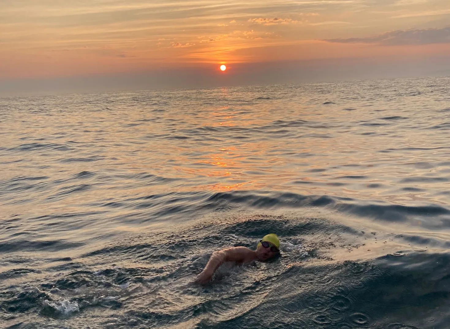 Open Water Swim Triathlon Kick