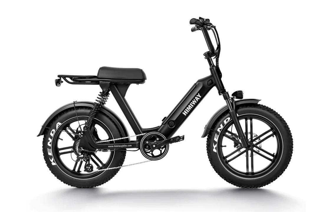 Himiway eBike Moped-Style Escape Pro in Black 