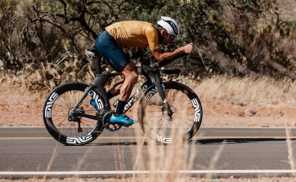 carbon bike wheels: ENVE Triathlon
