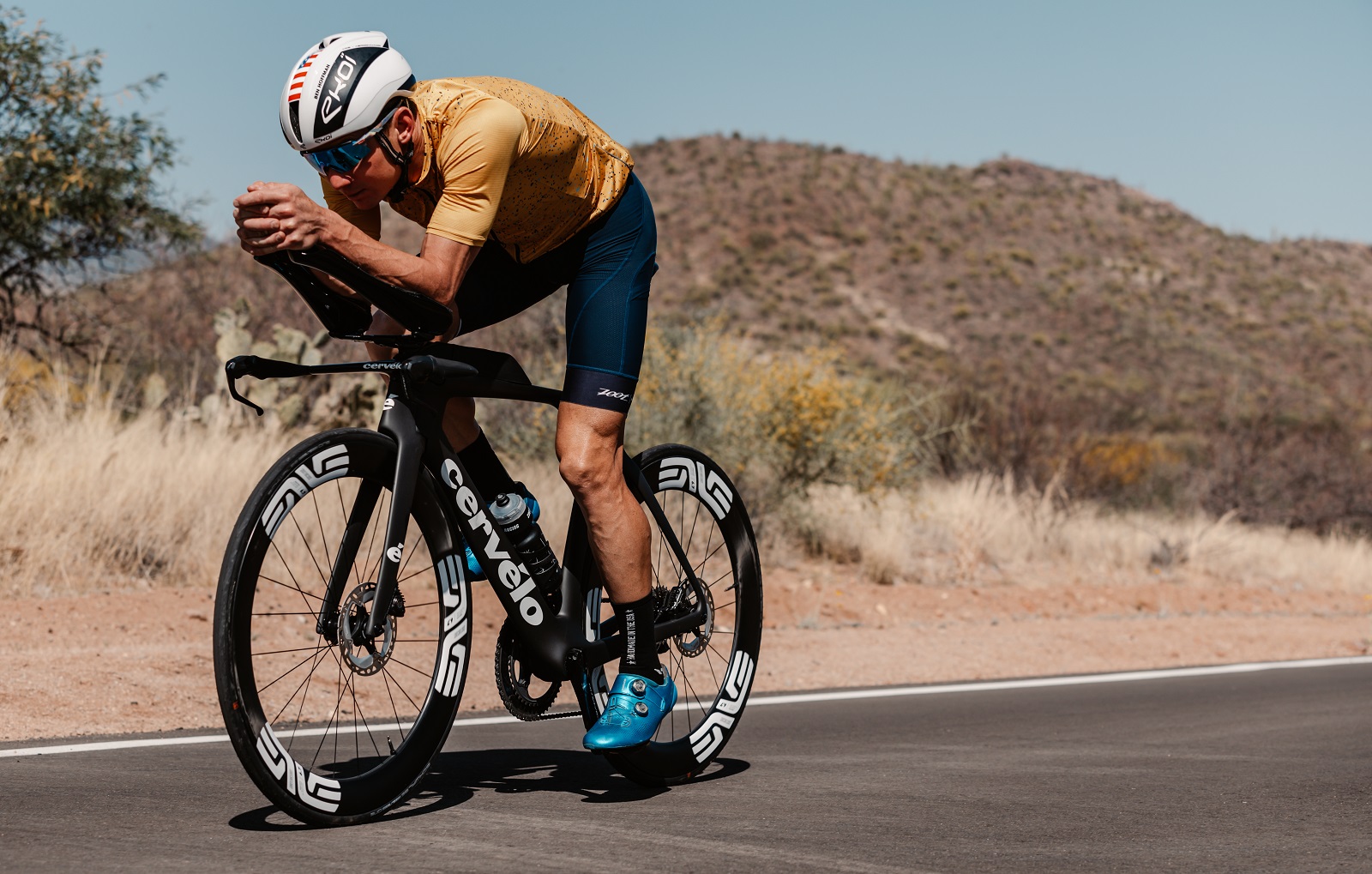 carbon triathlon bike wheels: enve ses 6.7