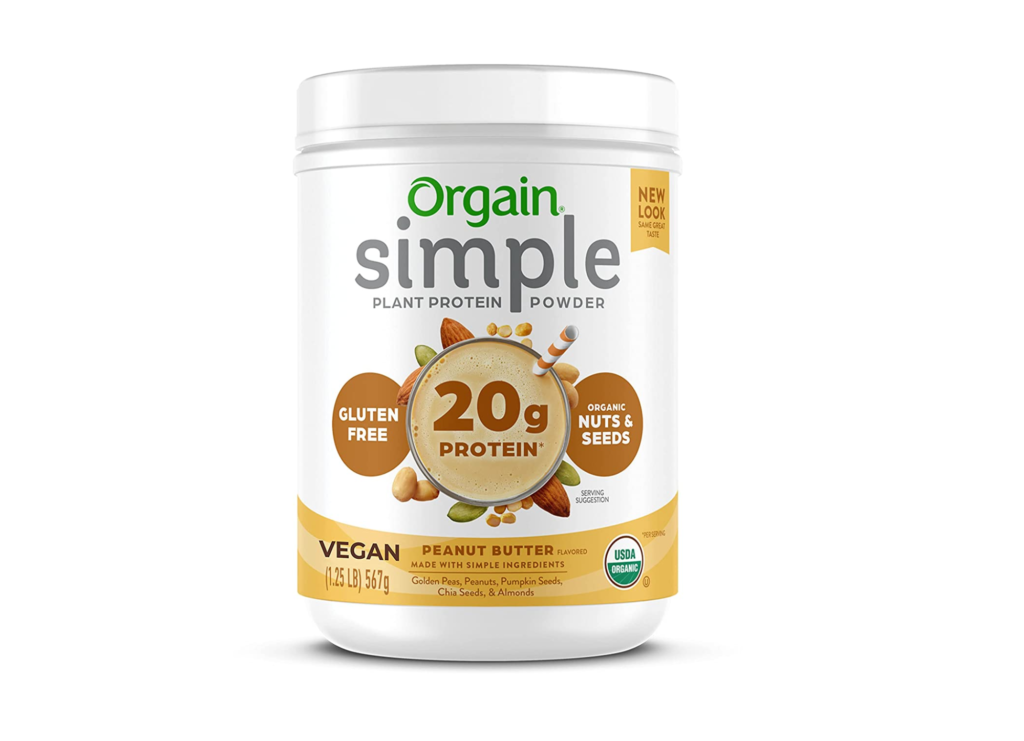 Orgain Simple Protein Powder Stevia-Free