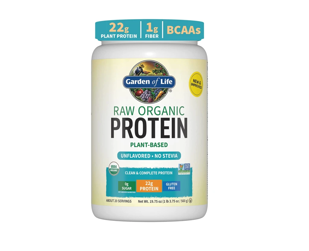 Garden of Life Raw Unflavored Protein Powder without Stevia