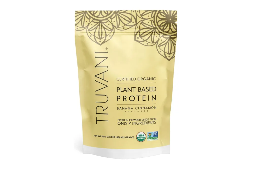 Truvani Plant-Based Vegan Protein Powder for Runners